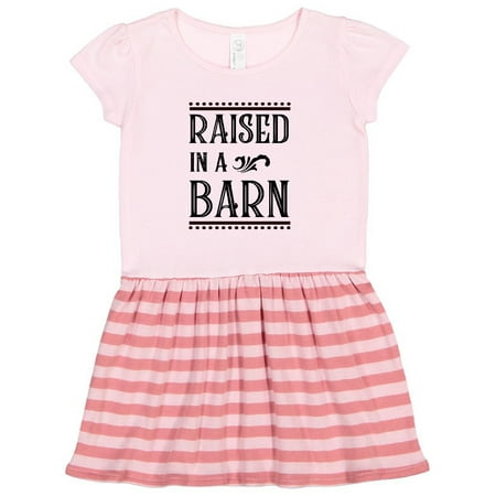 

Inktastic RAISED in a BARN Gift Toddler Girl Dress