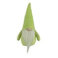 thumbnail image 1 of Northlight 12" Gnome Printanier Vert Citron et Blanc, 1 of 5