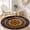 Color 3, variant on SPXUBZ Velvet Round Area Rug Multicolor Blue Bohemian Mandala Circular Floor Mat Soft Non-Slip Accent Carpet for Living Room Bedroom Vintage Boho Home Decor Throw Rug