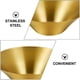 thumbnail image 2 of 304 Stainless Steel Bowl Golden Versatile Usage Rice Bowl for Home Food Storage, 2 of 4