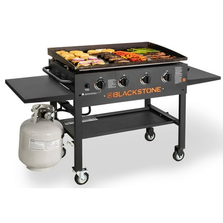 Update Blackstone 4-Burner 36 inches Griddle Cooking Station with Side Shelves