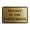 Brushed Gold, variant on Signs ByLITA Classic Framed Silence in the Courtroom Door or Wall Sign Durable ABS Plastic | Laser Engraved | Easy Installation | Courtroom Sign (Navy Blue / White) - Small