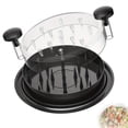 thumbnail image 1 of TYPPKMM Upgraded Chicken Shredder with Transparent Cover, Large Non-Slip Blade for Meat & Vegetables, Easy to Clean, 1 of 5