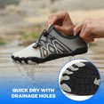 thumbnail image 3 of AUXDIQ Water Shoes Womens Mens Outdoor Quick Dry Unisex Sports Aqua Shoes for Beach Diving Snorkeling Surfing, 3 of 5