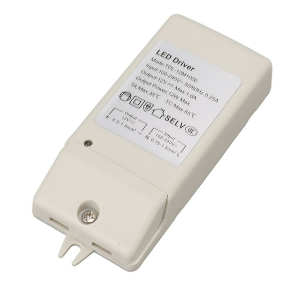 12W 12V Conducteur Mené, Court-Circuit d'Alimentation de Conducteur Mené Ignifuge de TDL 12M1000 pour des Affaires