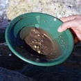 thumbnail image 4 of ASR Outdoor 8 inch Gold Pan with Dual Riffles for Gold Prospecting, Green, 4 of 5