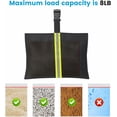 thumbnail image 7 of 10 Pack Boat Cover Sandbags, 800D Marine Grade Polyester Fabric Reflective Sand Bag Mooring Kit, Windproof Boat Cover Weight Bags with Tarp Clip Accessories, 7 of 7