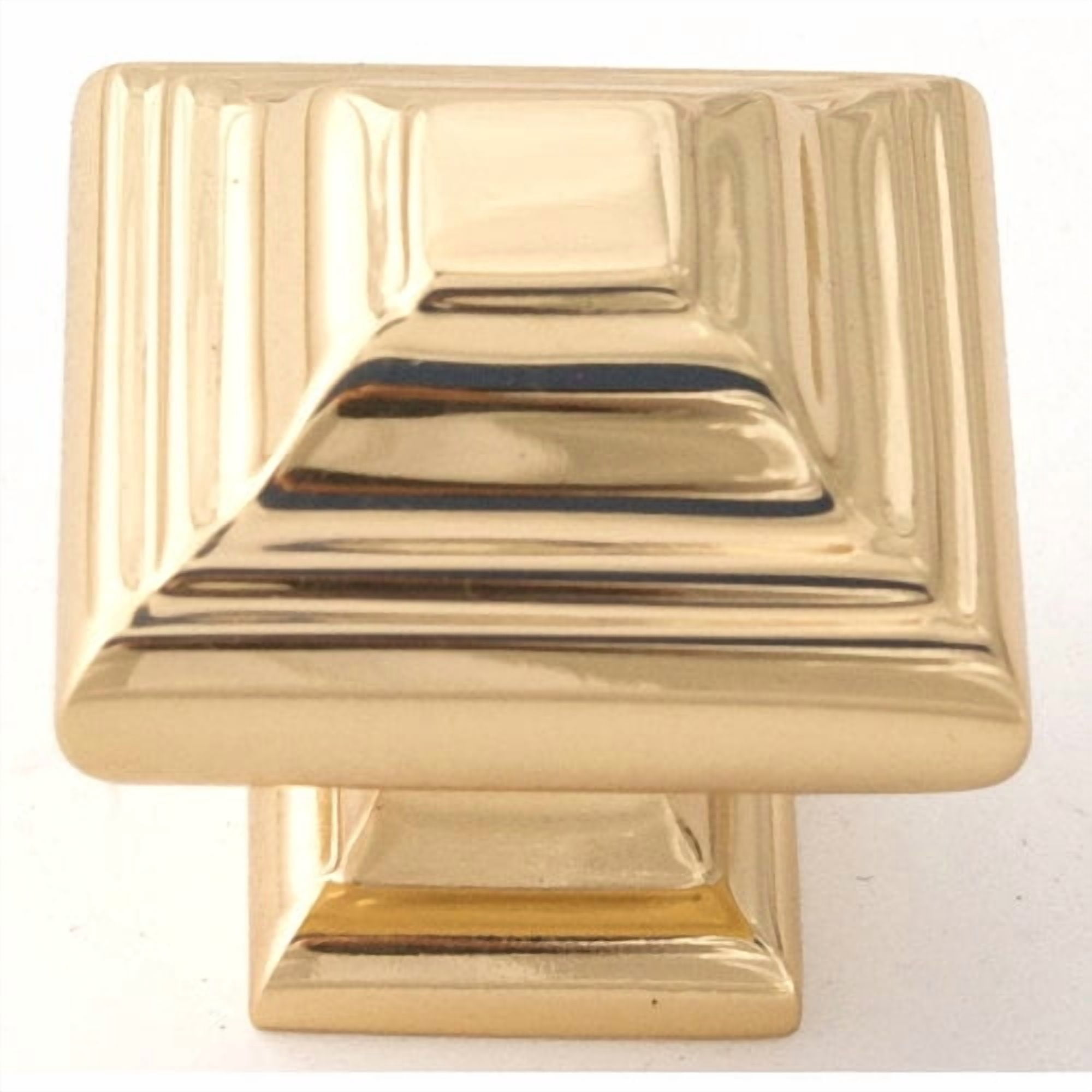 Alno A1525-CHBRZ Geometric 1-1/4" Cabinet Knob Chocolate Bronze