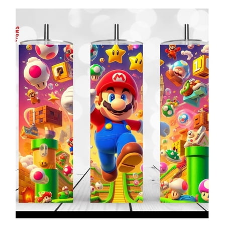 20oz Stainless Steel Tumbler with design