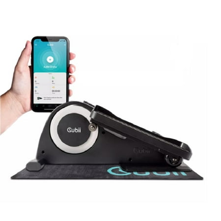 Cubii JR1+ Compact Seated Elliptical With Bluetooth & Gripii Mat
