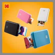 Kodak Step Mobile Instant Photo Printer 2x3 (Black), Compatible with iOS, Android & Bluetooth