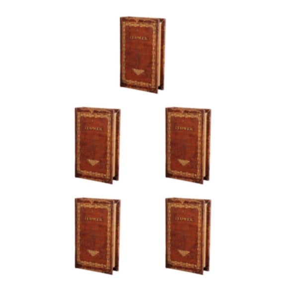 Wosthever Libro falso decorativo de estilo europeo, libros falsos para mueble de tv vivo Type2 NO2