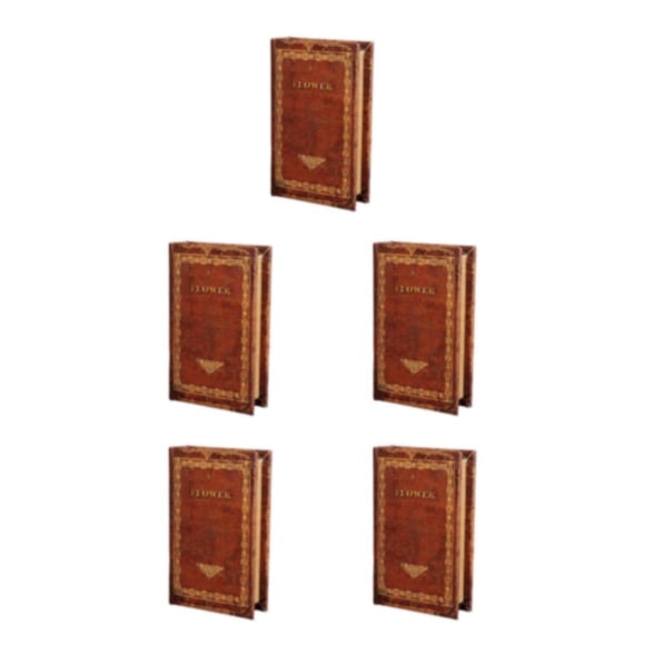 Wosthever Libro falso decorativo de estilo europeo, libros falsos para mueble de tv vivo Type2 NO2