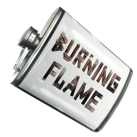 

NEONBLOND Flask Burning Flame Burnt Wood Planks