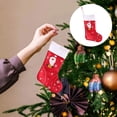 thumbnail image 1 of Calcetines Navideños, Papá Noel, Muñeco De Nieve, Reno, Bolsa De Caramelos, Adornos Para La Chimenea, Adornos Navideños, 1 of 6