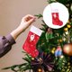thumbnail image 1 of Calcetines Navideños, Papá Noel, Muñeco De Nieve, Reno, Bolsa De Caramelos, Adornos Para La Chimenea, Adornos Navideños, 1 of 6