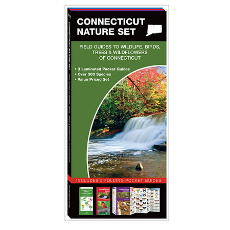 Connecticut Nature Set: Field Guides to Wildlife, Birds, Trees & Wildflowers of