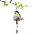 thumbnail image 1 of Viento Encantadores Bird Bell Windchime Hanging Casa Costilería Canción Pájaros Campana Resin Garden Patio Del, 1 of 9