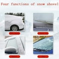 thumbnail image 6 of Snow Shovel for Car Glass,Winter Rubber Short Handle Aluminum Alloy Multifunctional Stainless Steel Snow Removal Shovel for Clean Snow on The Car Surface, 6 of 8