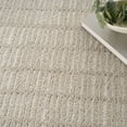 thumbnail image 3 of Nourison Cozy Modern Scandinavian Grey Ivory 7'10" x 9'10" Area Rug (8x10), 3 of 9