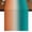 Orange, variant on Teal Purple Ombre Burlap Cotton Table Runner 13x36 Inches Short, Modern Gradient Abstract Art Farmhouse Table Runners, Outdoor Dining Tablecloths Decor for Baby Shower/Party/Wedding