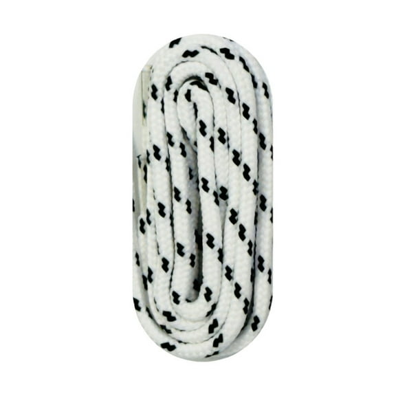 Kiwi Sport Athletic Round Black and White Shoelaces - 45 Inches