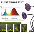 thumbnail image 2 of Luz para plantas, iluminación para plantas, luz LED para cultivo de plantas, luz de relleno para el hogar, 20W negro + adaptador oso de fresa Electrónica, 2 of 5