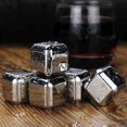 thumbnail image 4 of POINTERTECK Ensemble de Glaçons en Acier Inoxydable pour Whisky Chilling Stone, 4 of 7