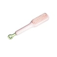 thumbnail image 1 of Qarigey Cepillo de pelo de plástico con peine de masaje, trata el cabello suavemente y masajea el peine de peluquería del cuero cabelludo Cuidado del cabello rosa, 1 of 6