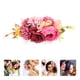 thumbnail image 4 of KAKOWELY Peineta con diseño floral para novia, tocado floral, peineta decorativa para novia, 4 of 5