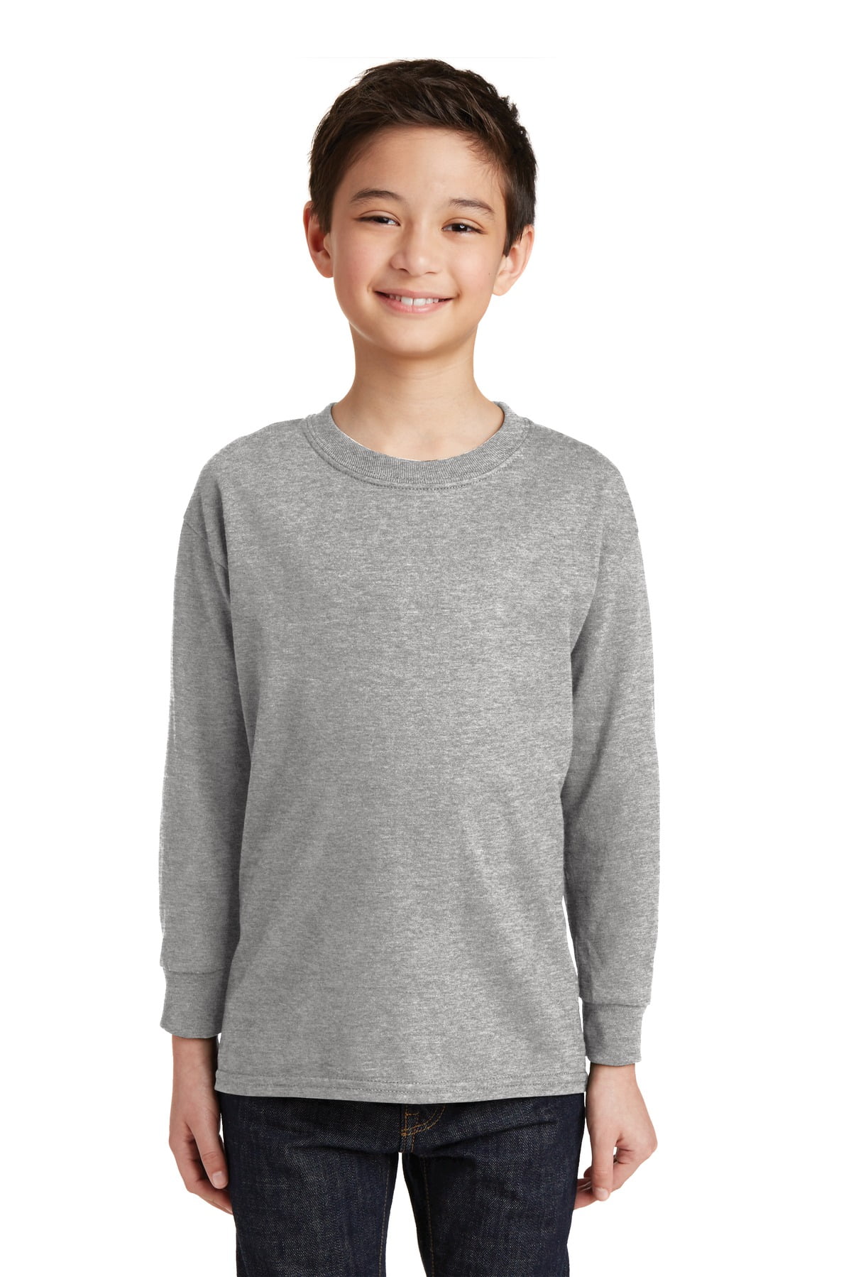 Gildan Youth Heavy Cotton Long-Sleeve T-Shirt