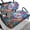 Flowers, variant on Pzuqiu 2 Piece Golf Cart Seat Covers Set Easy to Install Washable, Compatible with Golf Carts Golf Car Seat Golf Cart Seat Cushion(Cartoon Coloured Daisies)