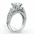 thumbnail image 2 of Filigree Bridal Set Wedding Proposal Ring For Women's 1.9 Ct Diamond 14K White Gold Over, 2 of 2