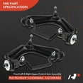 thumbnail image 6 of A-Premium 2 x Front Upper Control Arm with Ball Joint & Bushing, Compatible with Ford Explorer 2002-2005 & Lincoln Aviator 2003-2005 & Mercury Mountaineer 2002-2005, Replace # K620224, K620225, 6 of 9