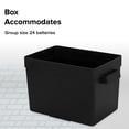 thumbnail image 5 of Camco Heavy Duty Group 24 Battery Box with Strap and Mounting Hardware, Black, 5 of 7