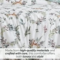 thumbnail image 6 of Southshore Fine Living, Inc. Christmas Comforter Set Queen with 2 Shams - Classical Wreath Print, 6 of 8