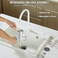 thumbnail image 4 of VEVOR Manual Meat Grinder Heavy Duty Cast Iron Meat Grinder & Steel Table Clamp, 4 of 9