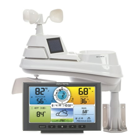 AcuRite 01529M Wireless Weather Station with 5-in-1 (Best Weather Center For The Home)