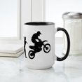 thumbnail image 4 of CafePress - Motocross Large Mug - 15 oz Ceramic Large White Novelty Mug, 4 of 4