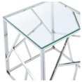 thumbnail image 2 of Roca Side Table in Silver, 2 of 4
