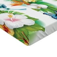 thumbnail image 2 of Ambesonne Floral Fitted Sheet, Tropic Christmas, Twin XL Size, Multicolor, 2 of 3