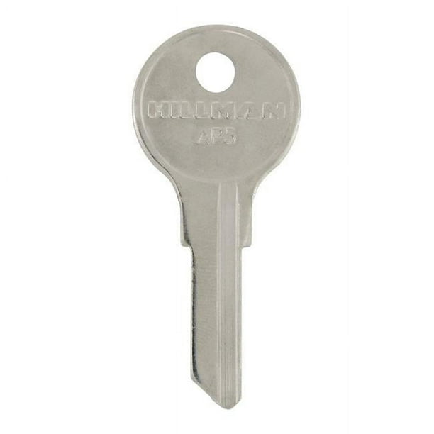 Llave en blanco Hillman para casa/oficina universal de una cara, 10