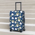 thumbnail image 6 of Hirioo Star Penguin for Elasticity Suitcase Cover (No luggage Included) Durable Luggage Protector Fits 18-32 Inch Luggage-X-Large, 6 of 7