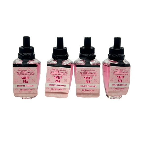 Fragrance Refill Bath and Body Works Sweet Pea 24 ml (paquete de 4)