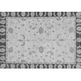 thumbnail image 1 of Ahgly Company Indoor Rectangle Abstract Gray Modern Area Rugs, 7' x 9', 1 of 4