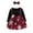 Wine, variant on Aayomet Dresses For Little Girls Little Baby Girl Long Sleeve Fall Dress Comfy Cotton Dress with Headband, 6-9 Months