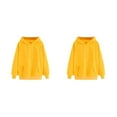 thumbnail image 1 of Baohd Rester Chic et Confortable Femmes Sweat à Capuche pour Toute Saison Confortable Jaune L 2Set, 1 of 6