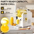 thumbnail image 4 of Máquina para granizados Amaxxo, máquina para helado y bebidas congeladas, 5 ajustes preestablecidos, 4 of 8