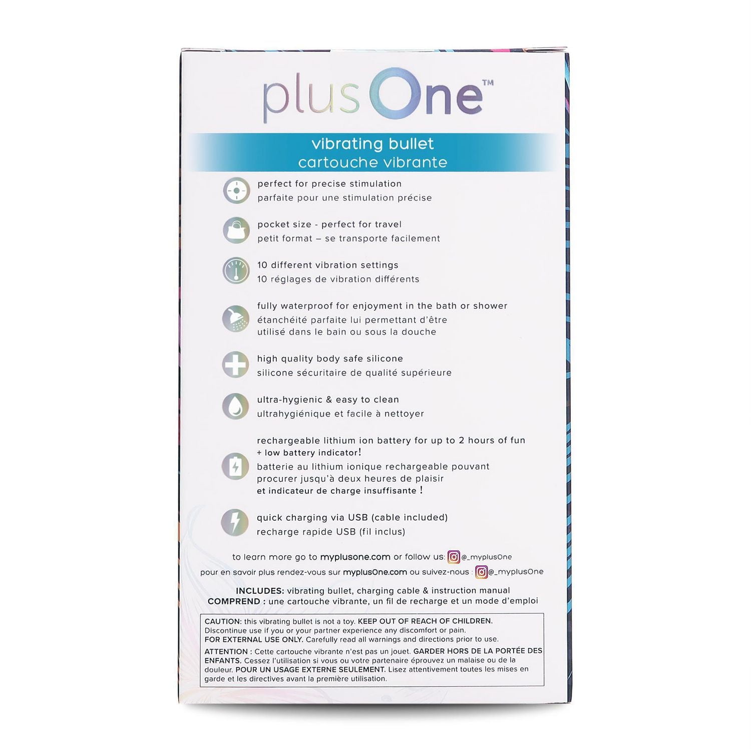 plusOne vibrating bullet, Packs a punch