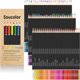 thumbnail image 1 of Lápices de Colores Soucolor 72 Tonos Núcleo Suave para Adultos, 1 of 9